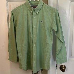 Vineyard vine, boys dress shirt